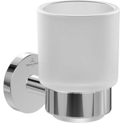 Villeroy & Boch Elements Tender Porte-brosses - Chrome - Publicité Villeroy & Boch Elements Tender Porte-brosses - Chrome - Publicité