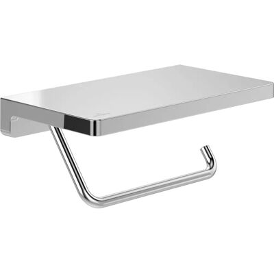 Villeroy & Boch Elements Toilettenpapierhalter - Wandmontage, Messing, Rechteckig Villeroy & Boch Elements Toilettenpapierhalter - Wandmontage, Messing, Rechteckig