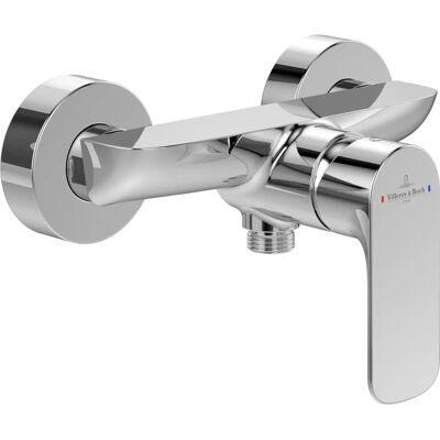 Villeroy & Boch O.novo Mezclador de ducha de pared - Alta presión Cromado Villeroy & Boch O.novo Mezclador de ducha de pared - Alta presión Cromado