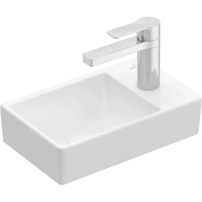 Villeroy & Boch Avento Handwasbak - Rechthoekig Wit Alpin Villeroy & Boch Avento Handwasbak - Rechthoekig Wit Alpin