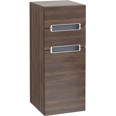 Villeroy & Boch Subway 2.0 Seitenschrank - Arizona Eiche / Glas Silber Grau Villeroy & Boch Subway 2.0 Seitenschrank - Arizona Eiche / Glas Silber Grau