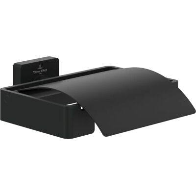 Villeroy & Boch Toilettenpapierhalter - Striking Schwarz Villeroy & Boch Toilettenpapierhalter - Striking Schwarz