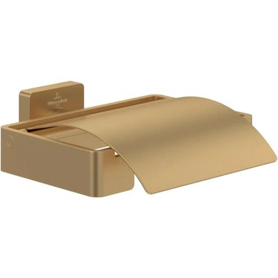 Villeroy & Boch Elements Portarotolo carta igienica - Oro spazzolato Villeroy & Boch Elements Portarotolo carta igienica - Oro spazzolato