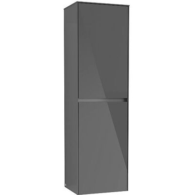 Villeroy & Boch Collaro Armario Alto - Gris Brillante - 454x1538x349 mm Villeroy & Boch Collaro Armario Alto - Gris Brillante - 454x1538x349 mm