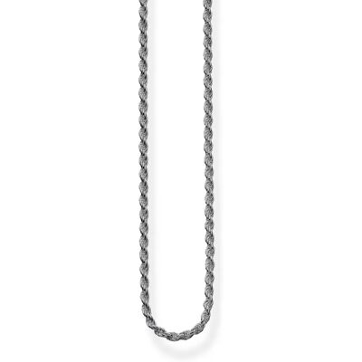 Thomas Sabo Svart Halsband - 90cm - Kvinnor & Män - Silver Thomas Sabo Svart Halsband - 90cm - Kvinnor & Män - Silver