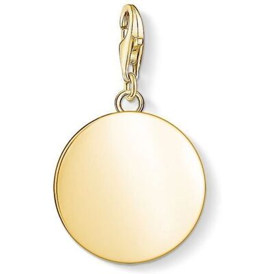 Thomas Sabo Gult Guld Gravyrmyntberlock - Charm Thomas Sabo Gult Guld Gravyrmyntberlock - Charm
