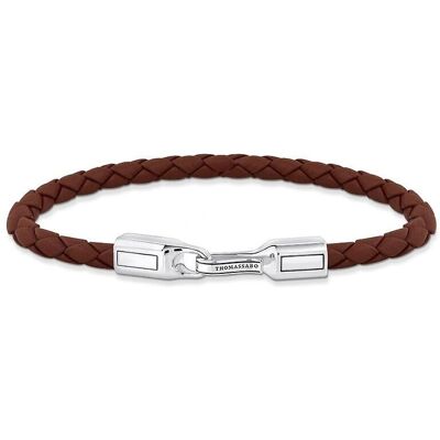 Thomas Sabo Sterlingsilber Brauner Lederarmband - Armbänder Thomas Sabo Sterlingsilber Brauner Lederarmband - Armbänder