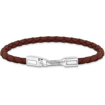 Thomas Sabo Sterlingsilber Brauner Lederarmband - Armbänder Thomas Sabo Sterlingsilber Brauner Lederarmband - Armbänder