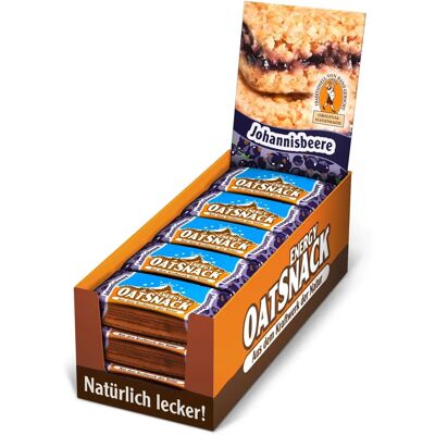 Davina Energy Oat Snack Riegel - Johannisbeere, 15x65 g Davina Energy Oat Snack Riegel - Johannisbeere, 15x65 g