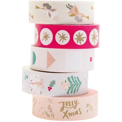 Rico Design Tape Set - Jolly Christmas Pastell Rico Design Tape Set - Jolly Christmas Pastell