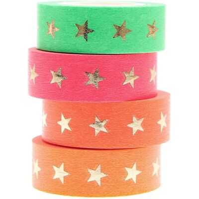 Rico Design 300484 Bastelband - Gold, Grün, Orange - Bastelband Rico Design 300484 Bastelband - Gold, Grün, Orange - Bastelband