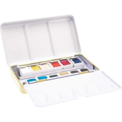 Palette d'aquarelle Rico Design - Couleurs pastel multicolores 12,5 x 7 x 2,5 cm - Publicité Palette d'aquarelle Rico Design - Couleurs pastel multicolores 12,5 x 7 x 2,5 cm - Publicité