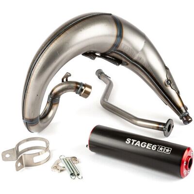 Yamaha DT50 Stage6 Streetrace High Mount Exhaust - Motorcycle Yamaha DT50 Stage6 Streetrace High Mount Exhaust - Motorcycle