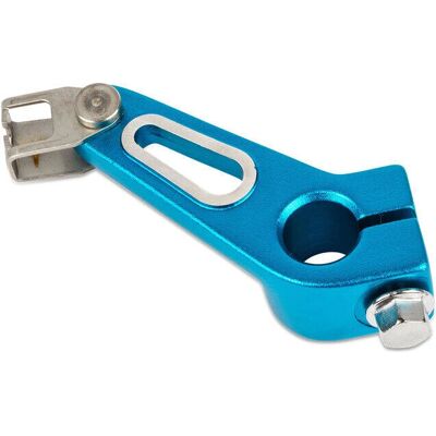 Levier d'embrayage CNC en aluminium bleu Derbi - Pièce de rechange - Publicité Levier d'embrayage CNC en aluminium bleu Derbi - Pièce de rechange - Publicité