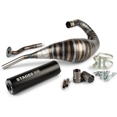 Stage6 Bigrace 80-90cc Exhaust - Black Stage6 Bigrace 80-90cc Exhaust - Black