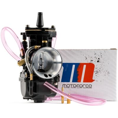 Carburateur PWK Noir 32mm Motoforce Racing - Type Course - Publicité Carburateur PWK Noir 32mm Motoforce Racing - Type Course - Publicité