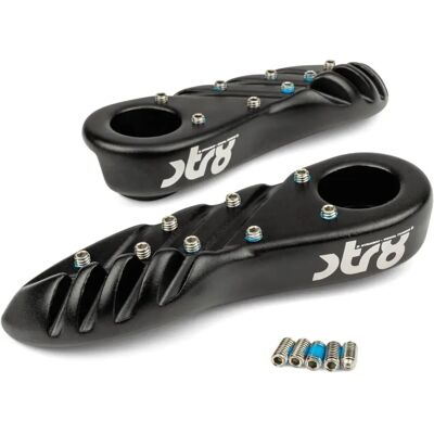 STR8 Black Passenger Foot Pegs for MBK Booster & Yamaha BW's - Passenger STR8 Black Passenger Foot Pegs for MBK Booster & Yamaha BW's - Passenger