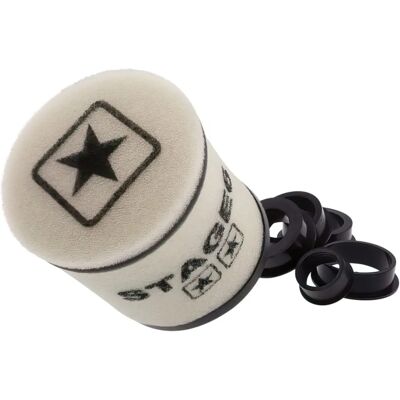 Stage6 White Double-Layer Air Filter - 28-55mm Stage6 White Double-Layer Air Filter - 28-55mm