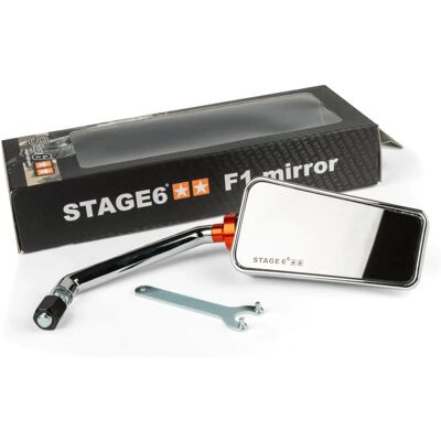 Stage6 - F1 Chrome Verni - Derecha - M8 - Retrovisor Stage6 - F1 Chrome Verni - Derecha - M8 - Retrovisor