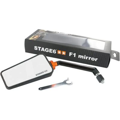 Espejo lateral izquierdo universal Stage6 F1 - Espejo retrovisor Espejo lateral izquierdo universal Stage6 F1 - Espejo retrovisor
