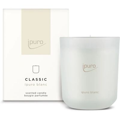Ipuro Weiße Duftkerze - Kerze - Luxusdeko Ipuro Weiße Duftkerze - Kerze - Luxusdeko