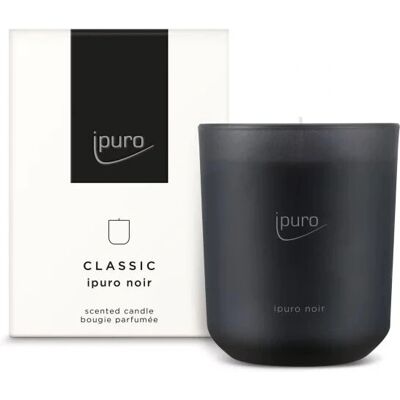 Candela cilindro nera Ipuro - Candela Candela cilindro nera Ipuro - Candela