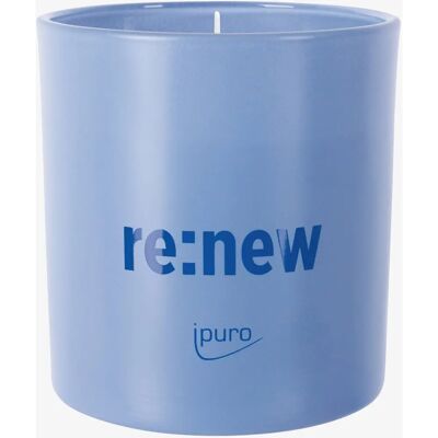 ipuro - WE ARE re:new - Blauw - Cilinder - Kaars ipuro - WE ARE re:new - Blauw - Cilinder - Kaars