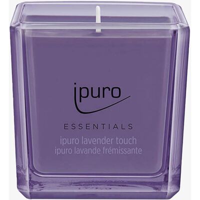 ipuro Essentials Lavender Touch - Świeca zapachowa ipuro Essentials Lavender Touch - Świeca zapachowa