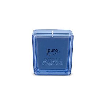 Vela de Cera Sunny Beachtime de Ipuro - Quadrado Pompelmo, Jasmim, Limão, Lírio, Hortelã, Rosa, Tonka Bean, Algodão Musky Vela de Cera Sunny Beachtime de Ipuro - Quadrado Pompelmo, Jasmim, Limão, Lírio, Hortelã, Rosa, Tonka Bean, Algodão Musky