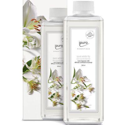 Recharge diffuseur ipuro Lys blanc - Accessoire diffuseur - Publicité Recharge diffuseur ipuro Lys blanc - Accessoire diffuseur - Publicité