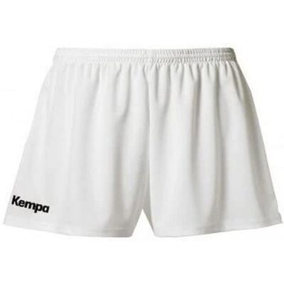 Shorts classiques blancs Kempa XXL pour femmes - Vêtements de sport - Publicité Shorts classiques blancs Kempa XXL pour femmes - Vêtements de sport - Publicité
