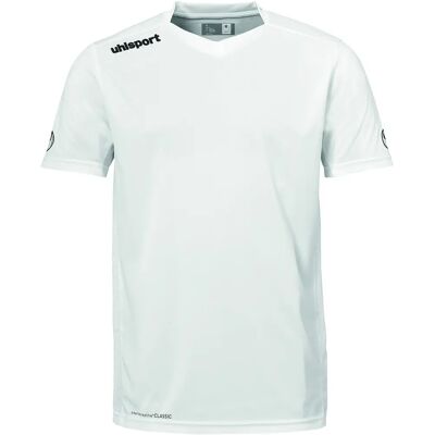 uhlsport Hattrick White V-Neck T-Shirt - Sportswear uhlsport Hattrick White V-Neck T-Shirt - Sportswear