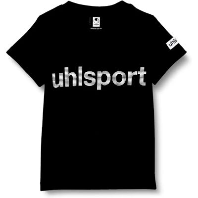 UHLSPORT Essential Promo Schwarzes T-Shirt - T-Shirt UHLSPORT Essential Promo Schwarzes T-Shirt - T-Shirt