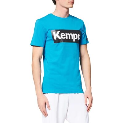 T-shirt de Football Homme Kempa Bleu - S - Publicité T-shirt de Football Homme Kempa Bleu - S - Publicité