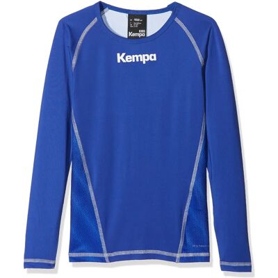 Kempa Langarmshirt - Eng anliegend, Kontrastnähte, Raglan-Ärmel - Langarmshirt Kempa Langarmshirt - Eng anliegend, Kontrastnähte, Raglan-Ärmel - Langarmshirt