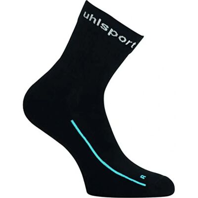 Chaussettes Classic UHLSPORT 3 Paires - Noir - Chaussettes de Sport - Publicité Chaussettes Classic UHLSPORT 3 Paires - Noir - Chaussettes de Sport - Publicité
