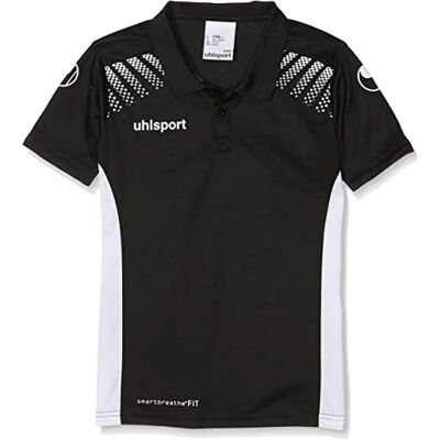Polo pour Homme UHLSPORT Goal - Noir Blanc Football XL - Publicité Polo pour Homme UHLSPORT Goal - Noir Blanc Football XL - Publicité