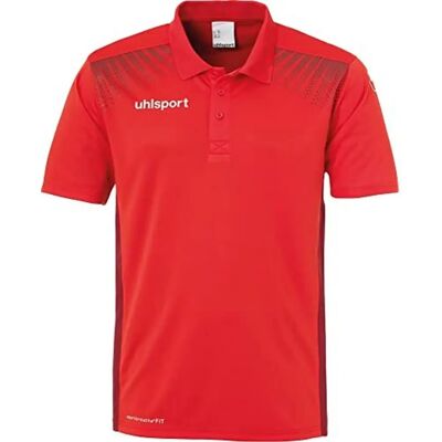 UHLSPORT Goal Rouge Polo Homme - Football pour 12 ans - Publicité UHLSPORT Goal Rouge Polo Homme - Football pour 12 ans - Publicité