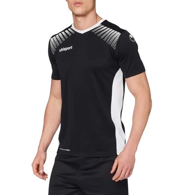 Camiseta de Fútbol UHLSPORT Goal Poliéster Negra - Camiseta Deportiva Camiseta de Fútbol UHLSPORT Goal Poliéster Negra - Camiseta Deportiva