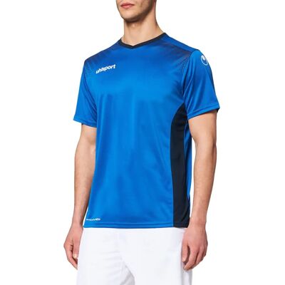 UHLSPORT Kinder Fußball T-Shirt Blau - T-Shirt UHLSPORT Kinder Fußball T-Shirt Blau - T-Shirt
