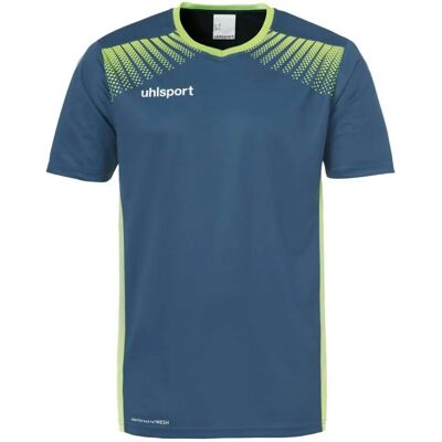 Camiseta de fútbol para hombres UHLSPORT Goal en poliéster negro - Camiseta Camiseta de fútbol para hombres UHLSPORT Goal en poliéster negro - Camiseta