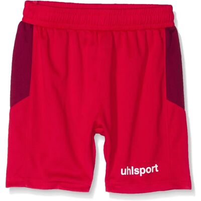 Shorts UHLSPORT Goal Enfants - Rouge Sportif pour 14 Ans - Publicité Shorts UHLSPORT Goal Enfants - Rouge Sportif pour 14 Ans - Publicité