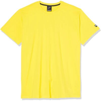 KEMPA M Soccer Polyester Yellow T-Shirt - Soccer Clothing KEMPA M Soccer Polyester Yellow T-Shirt - Soccer Clothing