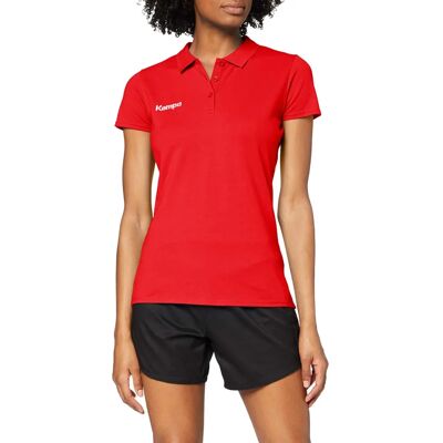 Chemise Polo Kempa Femmes - Coupe Fémelle - Polyester Coton Élasthanne - Publicité Chemise Polo Kempa Femmes - Coupe Fémelle - Polyester Coton Élasthanne - Publicité
