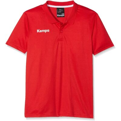 Kempa S Rotes Poly Polo Hemd - Polo Shirt Kempa S Rotes Poly Polo Hemd - Polo Shirt