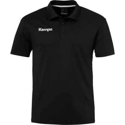 Model Kempa - Koszulka Polo z Poliestru - Czarna - Rozmiar L Model Kempa - Koszulka Polo z Poliestru - Czarna - Rozmiar L