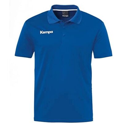 Kempa Poly Polo-Shirt - Kurzarm - Blau - XXXL Kempa Poly Polo-Shirt - Kurzarm - Blau - XXXL