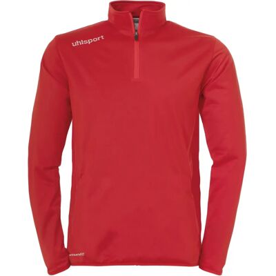 UHLSPORT Herren Sweatshirt Essential 1/4 Zip Top - rot/weiß - L - Sweatshirt UHLSPORT Herren Sweatshirt Essential 1/4 Zip Top - rot/weiß - L - Sweatshirt