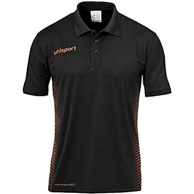 Uhlsport Score Poloshirt - Schwarz - Normale Passform - 100% Polyester Uhlsport Score Poloshirt - Schwarz - Normale Passform - 100% Polyester