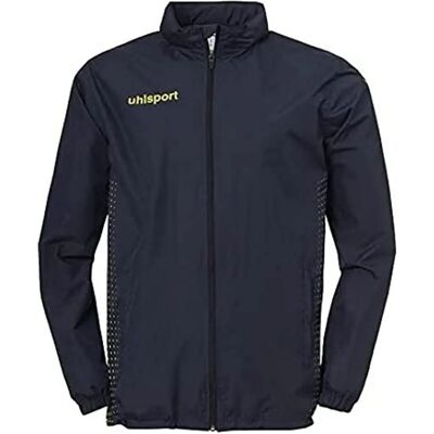 Veste Score Bleue Uhlsport - Imperméable Respirante - Publicité Veste Score Bleue Uhlsport - Imperméable Respirante - Publicité